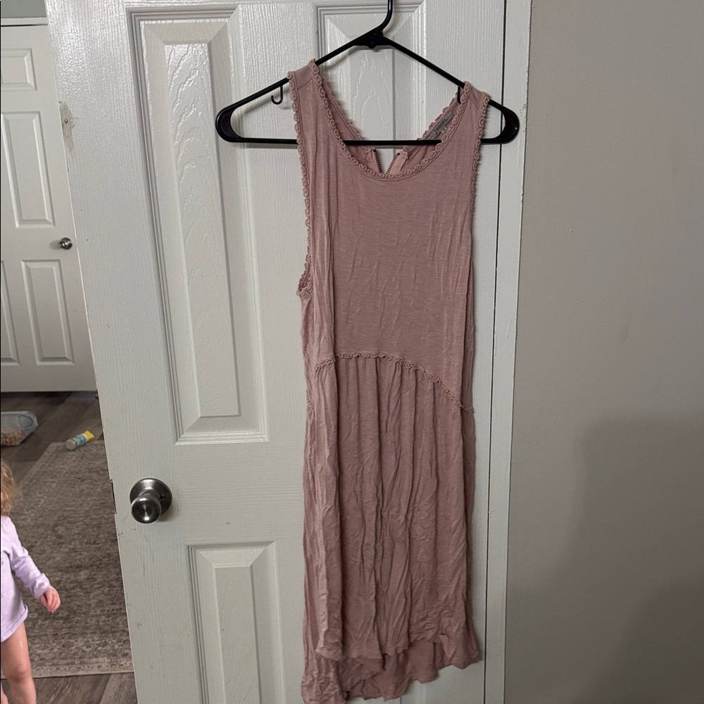 JODIFL Pink Sleeveless Dress